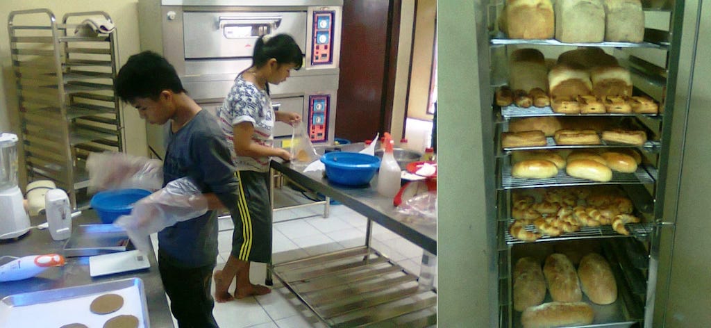 The kitchen