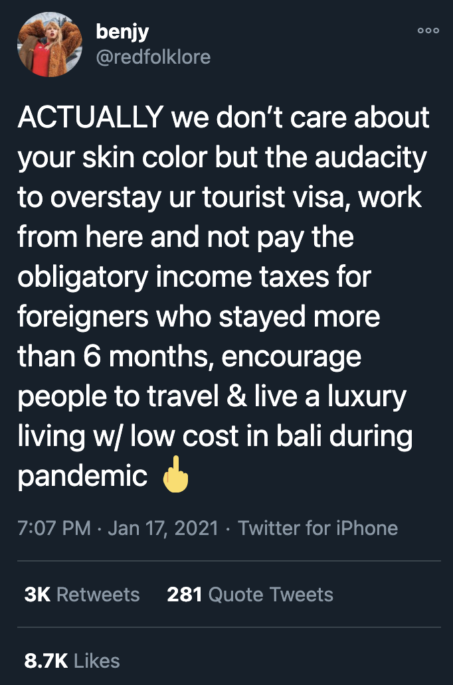 Balinese backlash at Kristen Gray's publication of her illegal activities